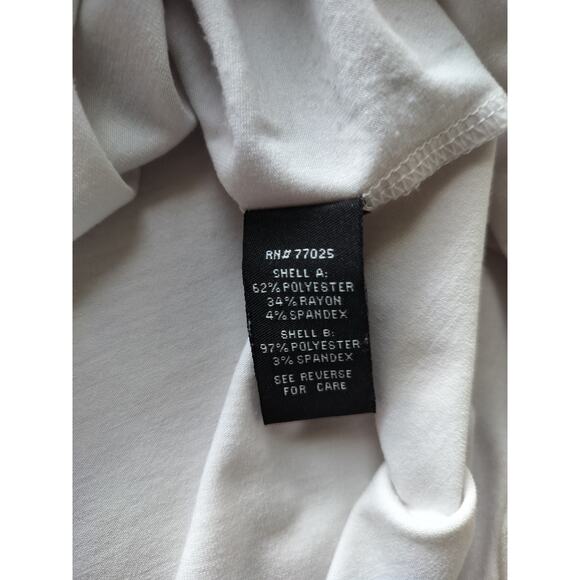 Serena Williams White Black Mesh Across The Chest Jersey Tank Top Size L - Picture 8 of 8